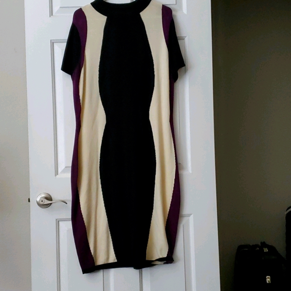 Color block dress